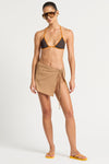Hazel Wrap Mini Skirt in  | bond-eye swim