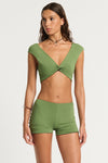 Hattie Crop in  | bond-eye swim