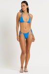 Tonya Triangle in Blue Topaz / Turquoise - Nina Front