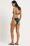 Mae Crop in Teal - Nina Back
