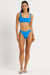 Crista Brief in Blue Topaz / Turquoise - Nina Front