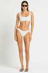 Quinn Crop in  | bond-eye swim