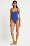 Melody One Piece in Mid Blue / Nocturne - Giovanna Front