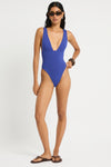 Austin One Piece in Mid Blue / Nocturne - Giovanna Front