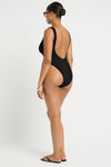Curve Mara One Piece in Black - Amanda Back