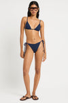 Beaded Luana Triangle in Nocturne - Giovanna Front