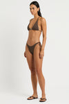 Beaded Sofie Triangle in Cocoa - Nina Side