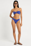 Olwen Bandeau in Mid Blue / Nocturne - Giovanna Front