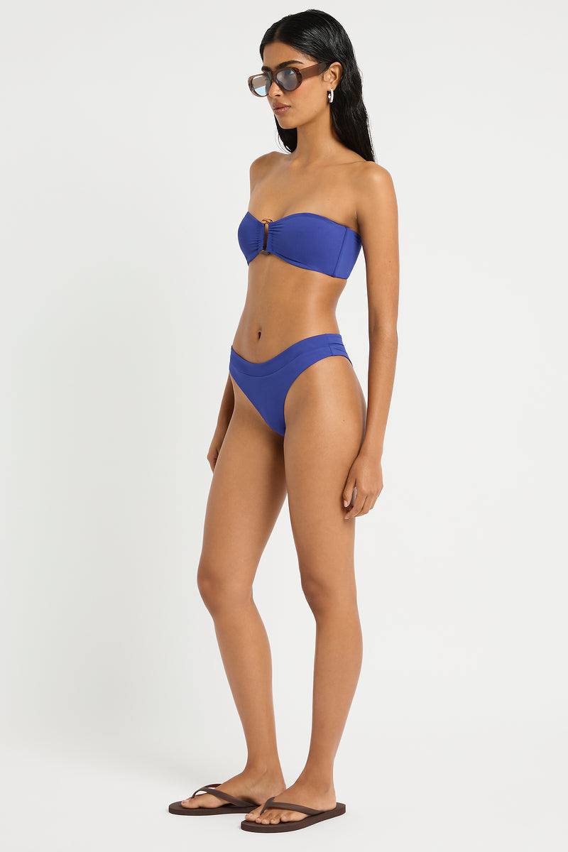 Rio Brief in Mid Blue / Nocturne - Giovanna Side