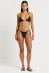 Beaded Nala Brief in Black / Coconut - Nina Front