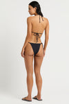Beaded India Triangle in Black / Coconut - Nina Back
