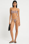 Beaded Francesca Crop in Papillon / Fig - Giovanna Front