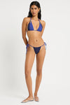 Tegan Triangle in Mid Blue / Nocturne - Giovanna Front, Nocturne reverse side
