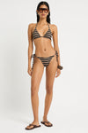 Addison Brief in Black / Sandstone - Giovanna Front