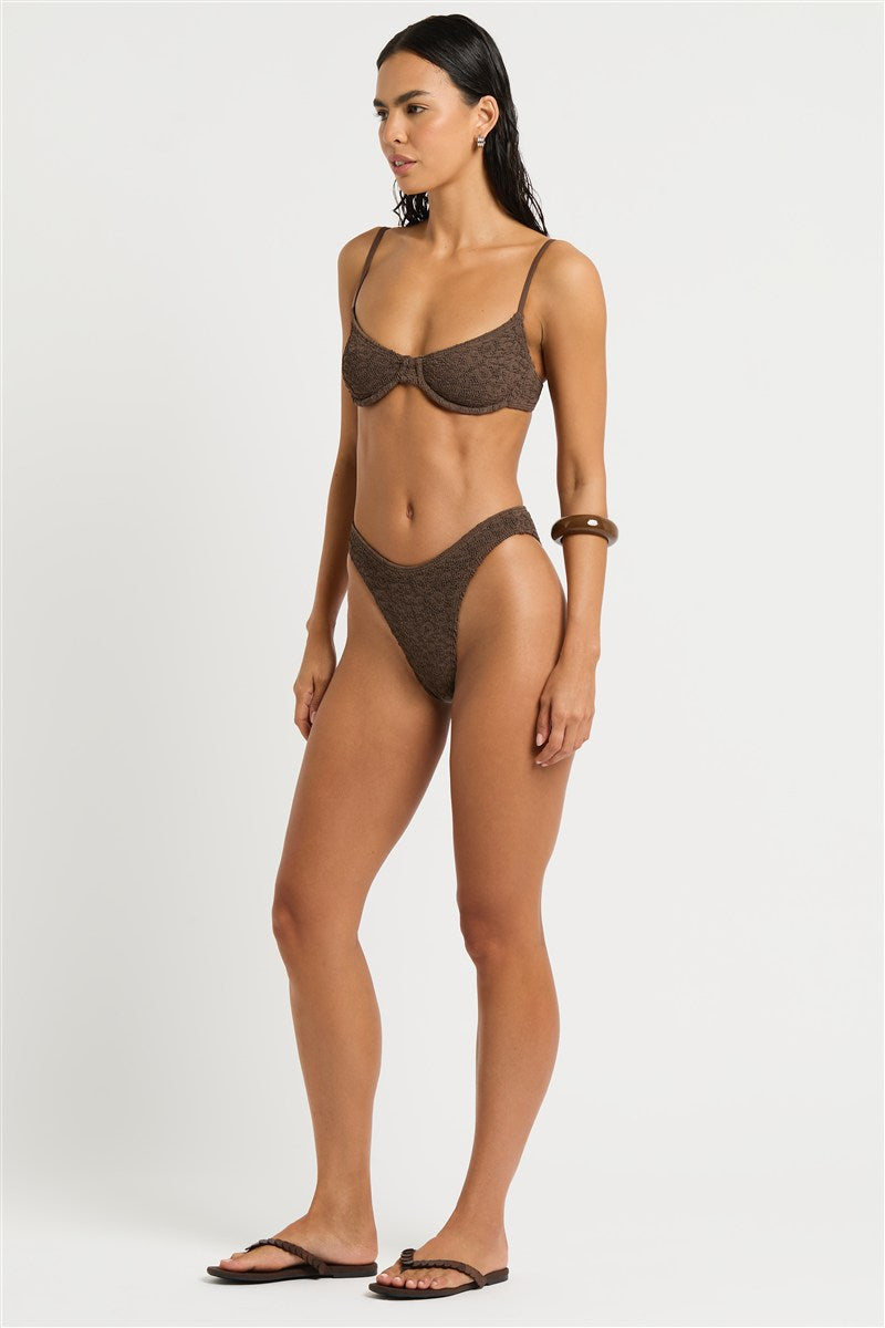 Christy Brief in Cocoa - Nina Side