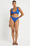 Curve Scout Crop in Cobalt - Amanda Front