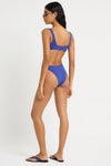 Crista Brief in Mid Blue / Nocturne - Giovanna Back