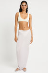 Cecilia Maxi Skirt in Chrome - Giovanna Front Alternate