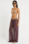 Riley Pant in Fig - Giovanna Side