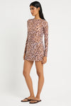 Gisele Midi Dress in Papillon - Giovanna Side