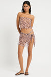 Maeve Mini Skirt in Papillon - Giovanna Detail Crop