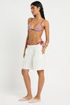 Callie Shorts in Coconut - Giovanna Side