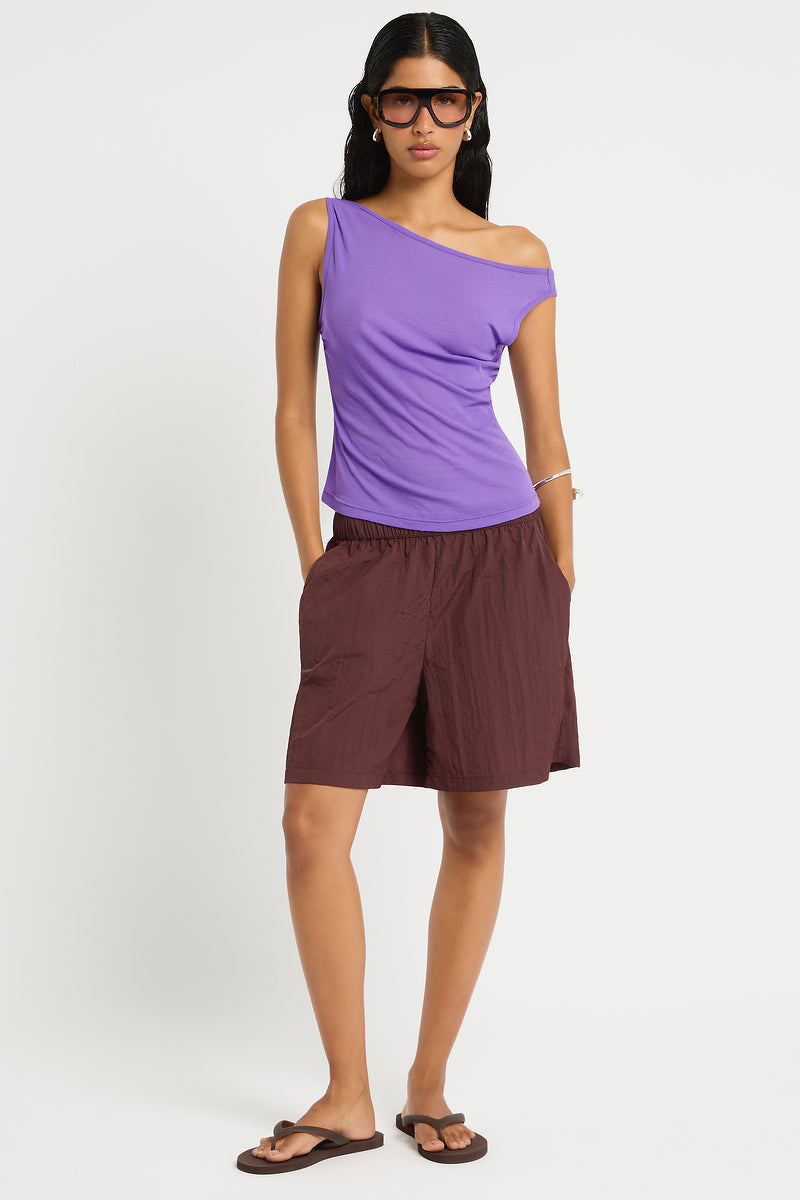 Callie Shorts in Umber - Giovanna Front