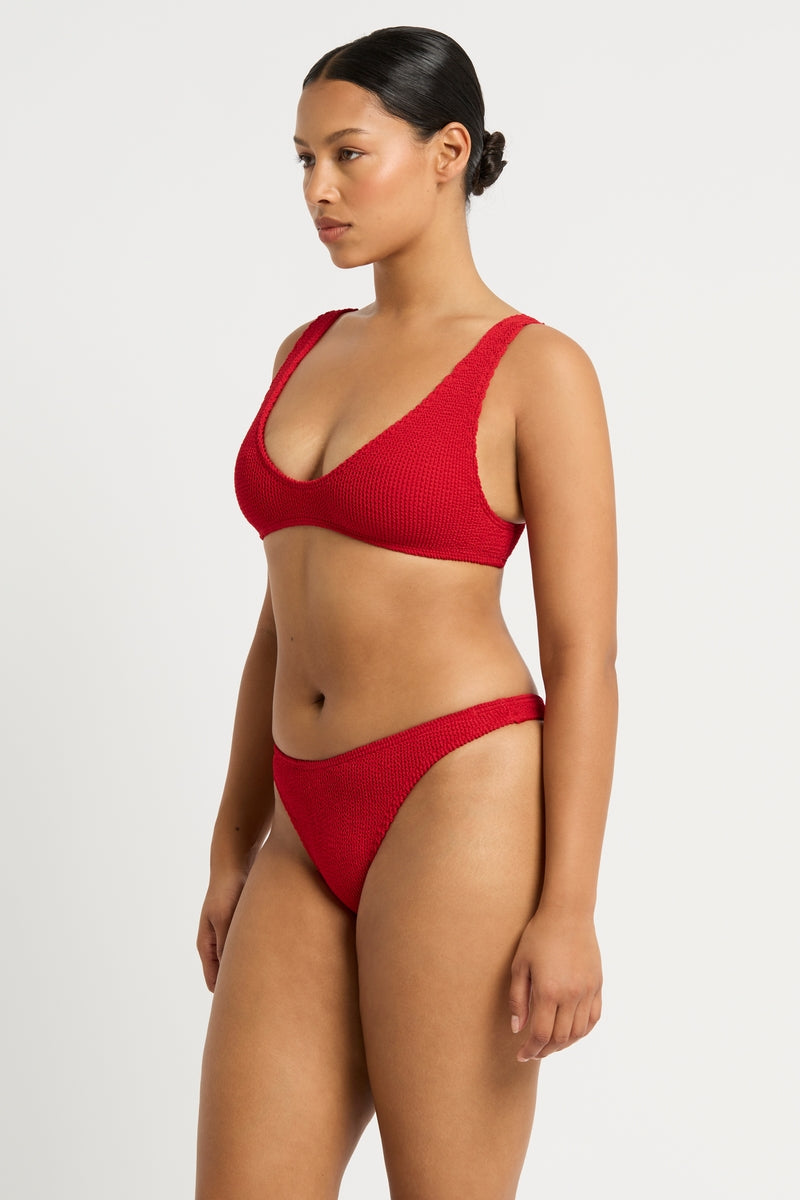 Sinner Brief in Baywatch Red Recycled