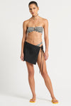 Hazel Wrap Mini Skirt in  | bond-eye swim
