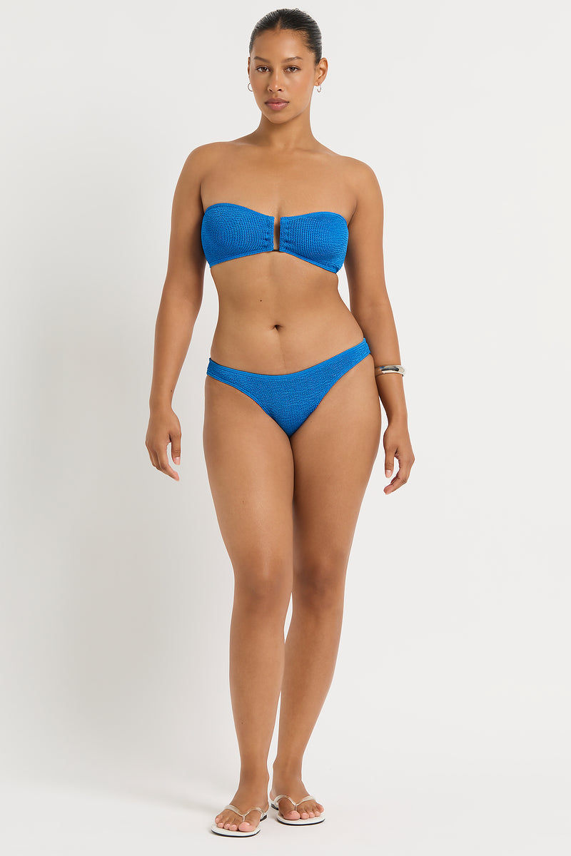 Sign Brief in Blue Topaz - Yaz Front