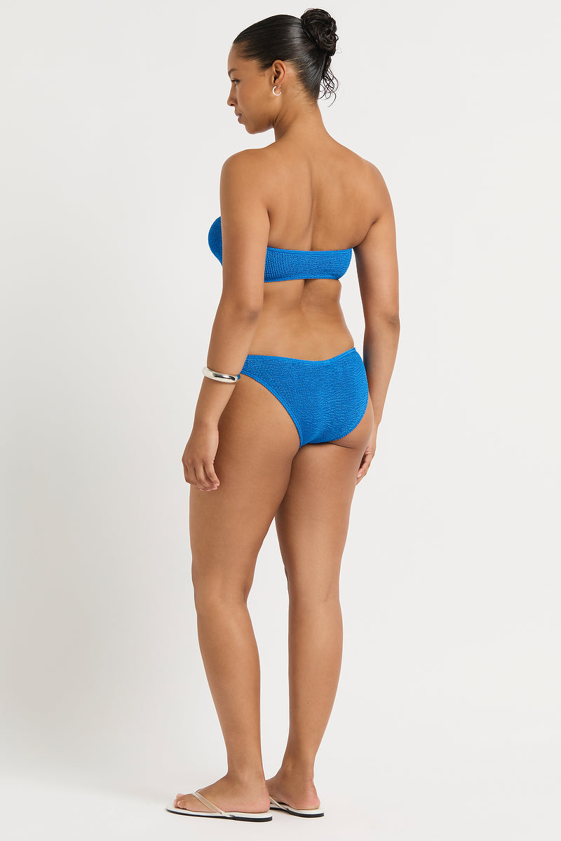Blake Bandeau in Blue Topaz - Yaz Back