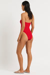 Fane One Piece in Baywatch Red - Nina Back