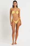 Tie Side Vista Brief in Saffron - Nina Front