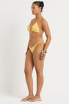Tie Side Vista Brief in Saffron - Yaz Side
