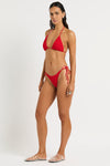 Ingrid Triangle in Baywatch Red - Nina Side