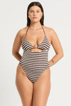 Beaded Fowler One Piece in  | bond-eye swim