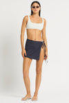 Hazel Wrap Mini Skirt in  | bond-eye swim