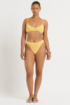 Christy Brief in Saffron - Yaz Front