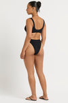 Malibu Crop in Black - Yaz Back