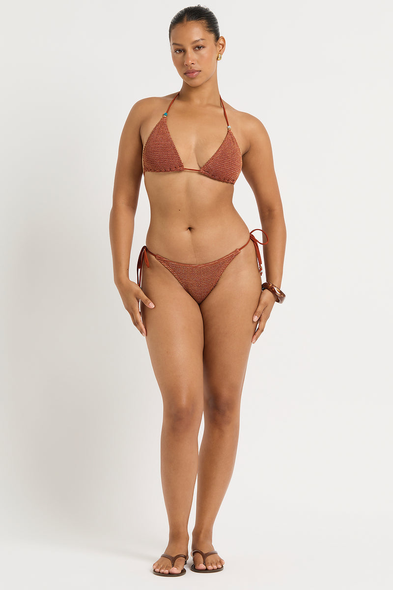 Beaded Tie Side Vista Brief