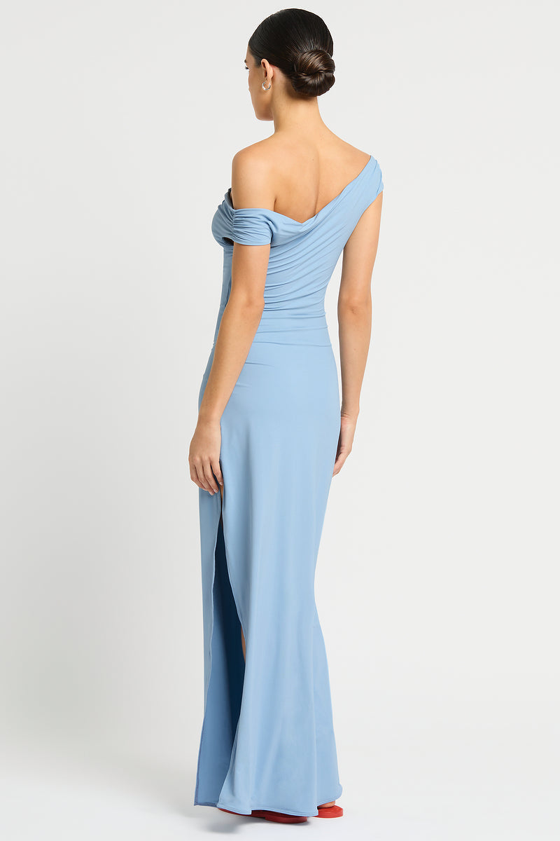Bond Eye Nixi Maxi Dress in Baby Blue