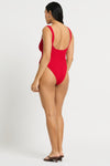 Madison One Piece in Baywatch Red - Alejandra Back