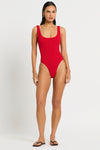 Madison One Piece in Baywatch Red - Nina Front